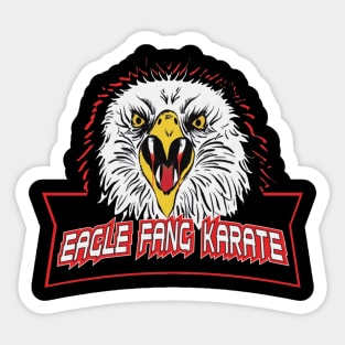 Eagle fang karate Sticker